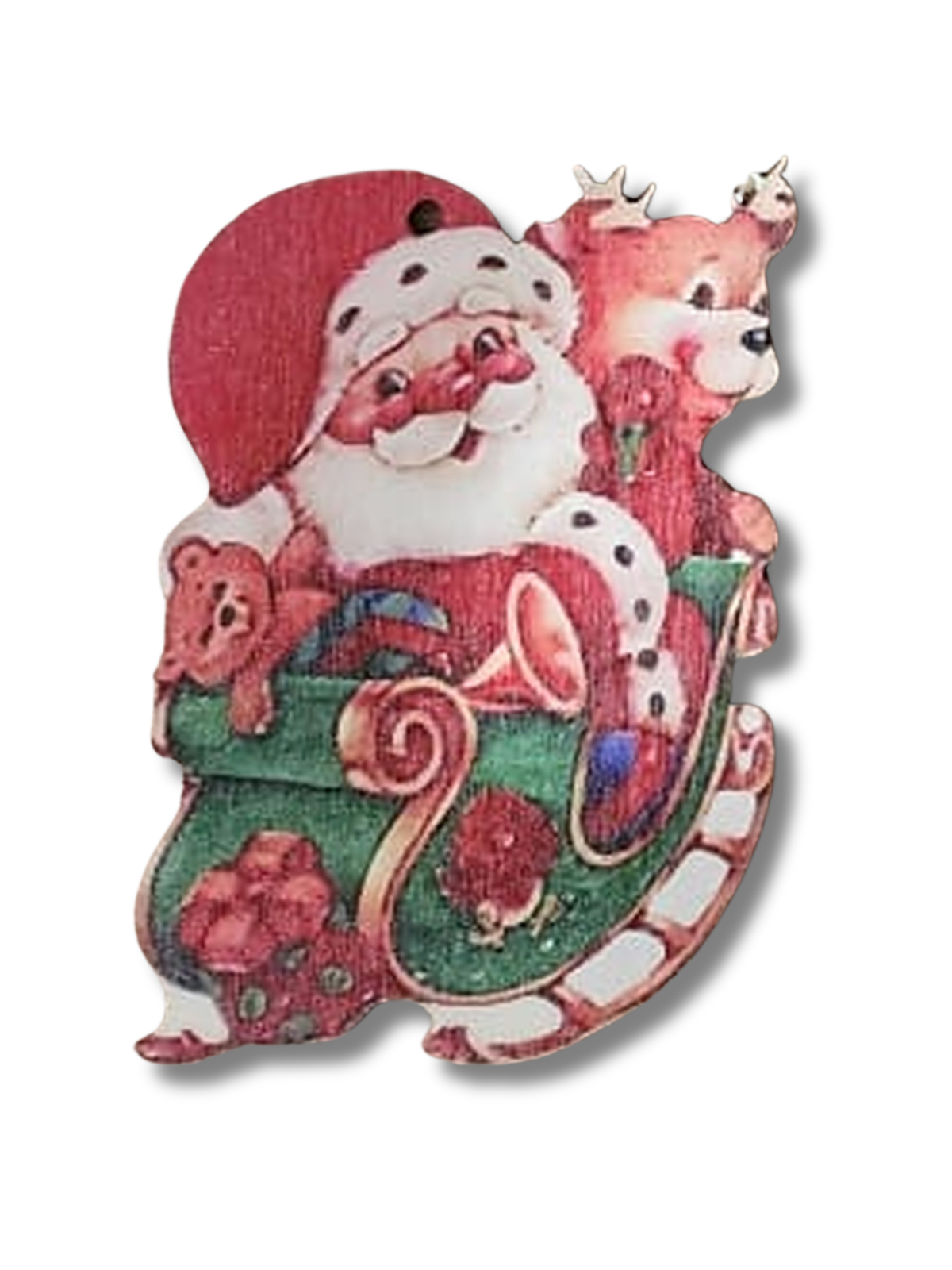 Wooden Christmas Tree Ornaments
