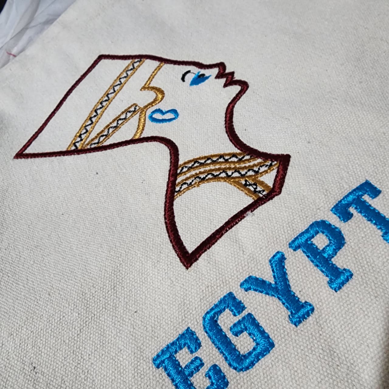 Nefertiti Egypt Tote Bag