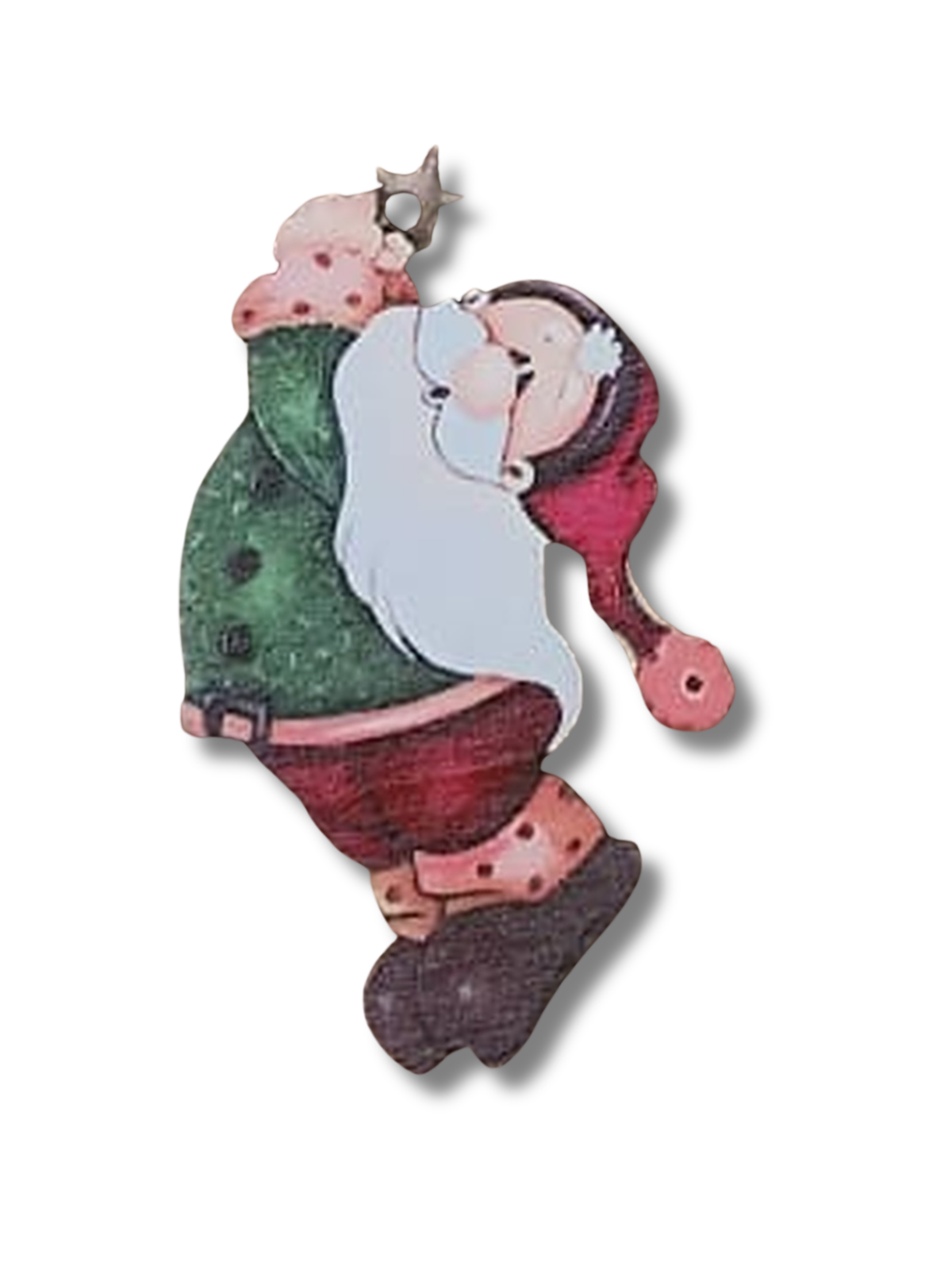 Wooden Christmas Tree Ornaments