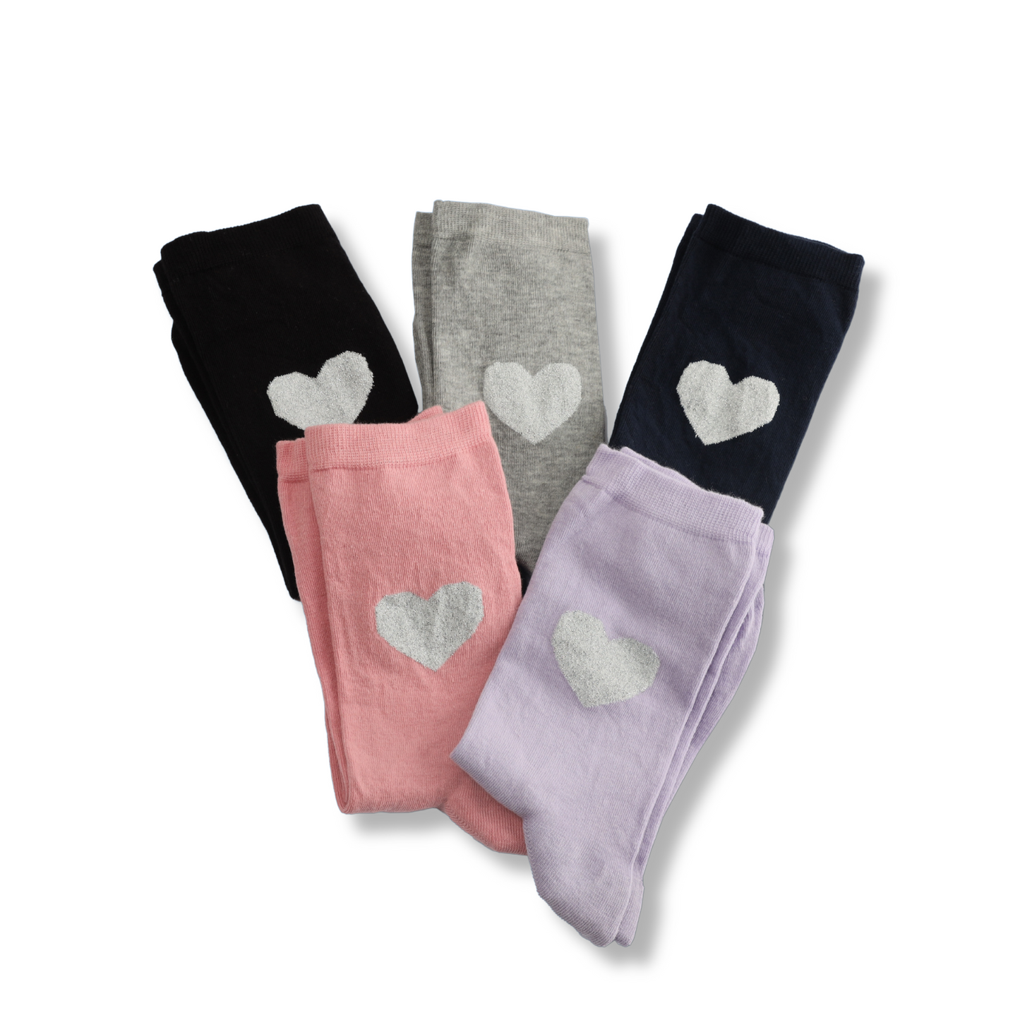 Women  Long Socks With Heart