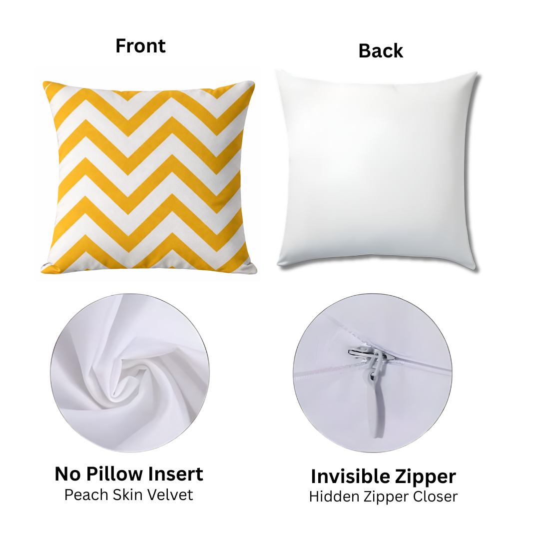 Yellow Modern Pillow Covers