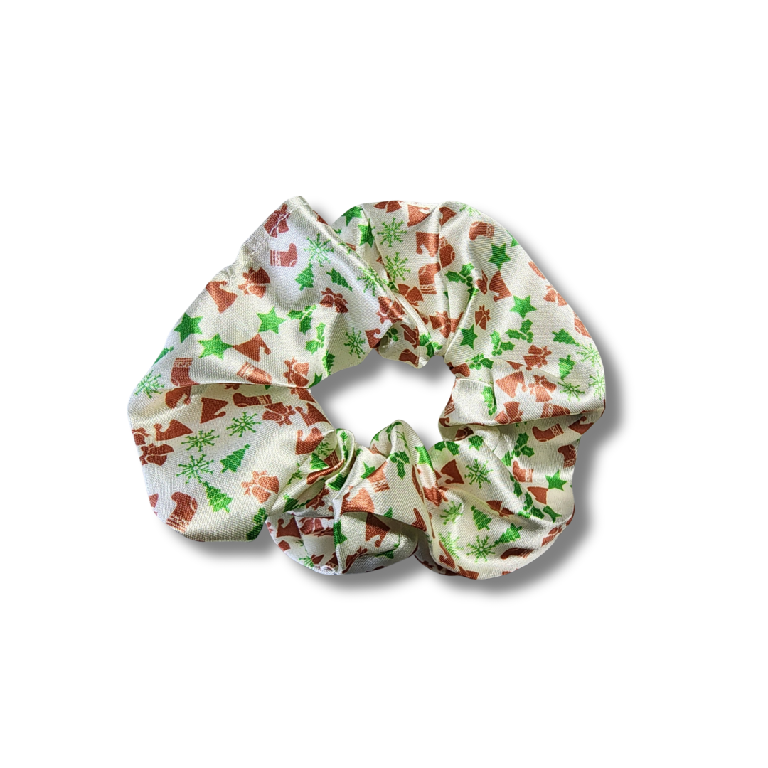 Christmas Scrunchies – Festive Hair Ties