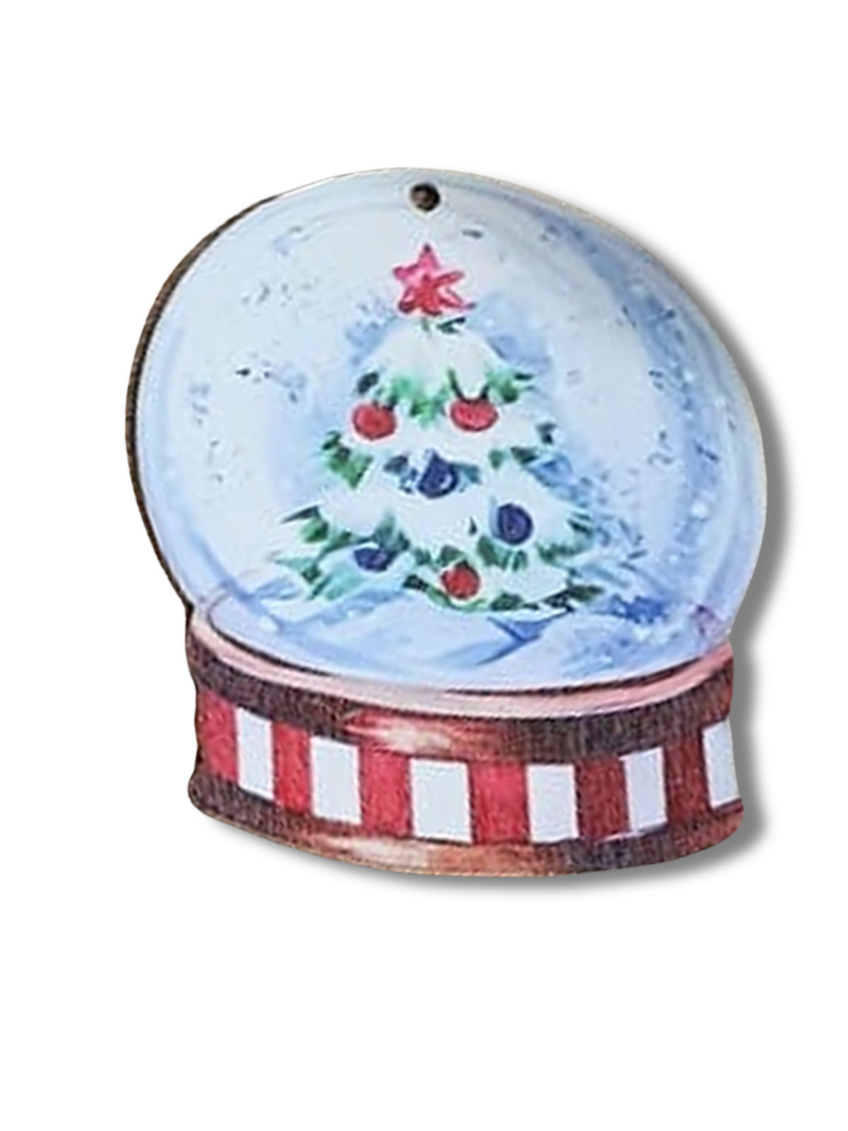 Wooden Christmas Tree Ornaments