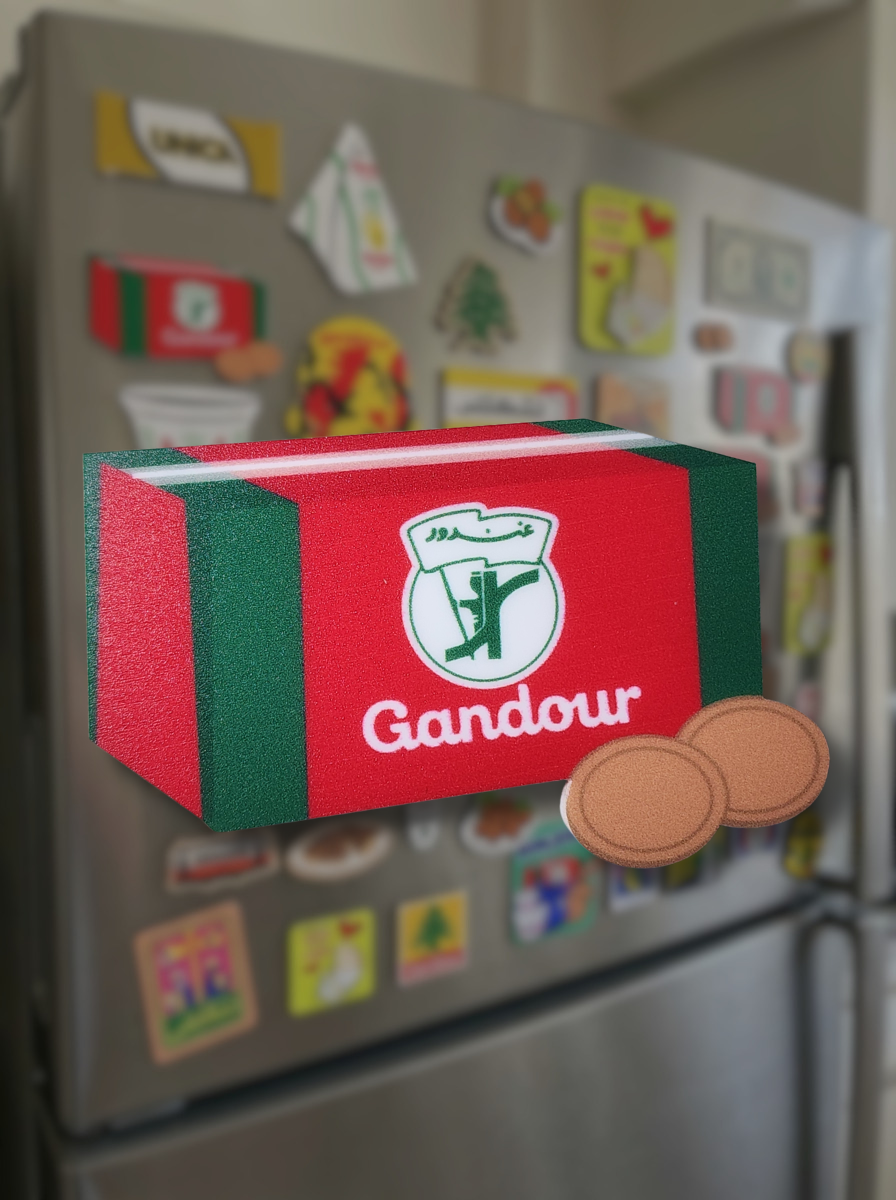 Gandour Fridge Magnet