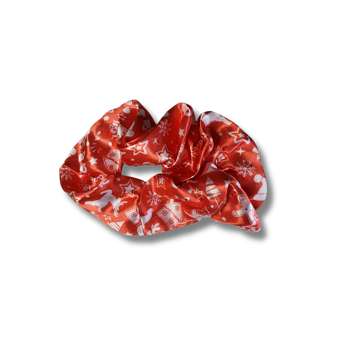 Christmas Scrunchies – Festive Hair Ties