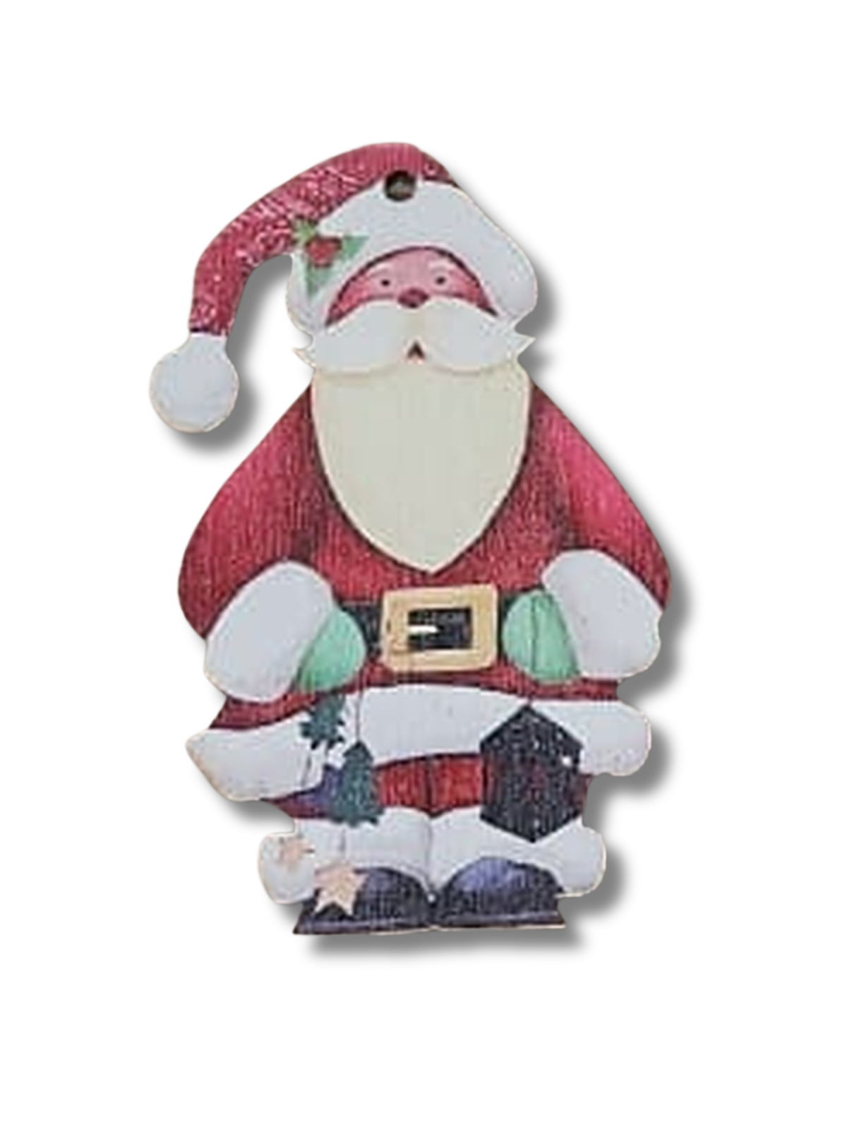 Wooden Christmas Tree Ornaments