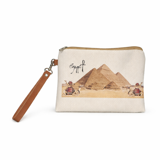 Desert Pyramids Art Pouch