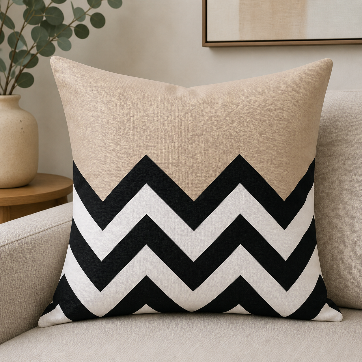 Modern Geometric Cushion Covers Set
