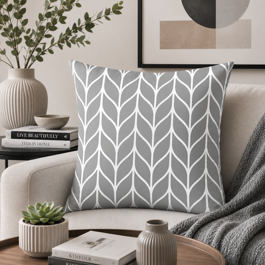Modern Grey Decorative Cushion Covers