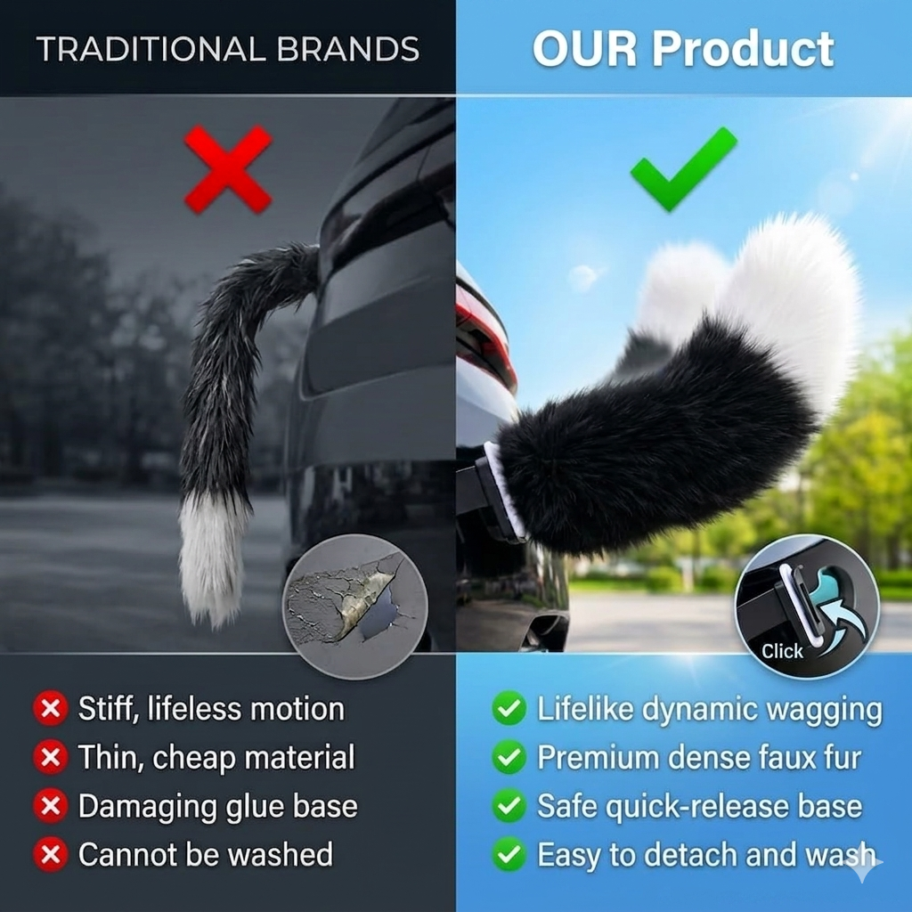 Smart Wagging Vehicle Tail