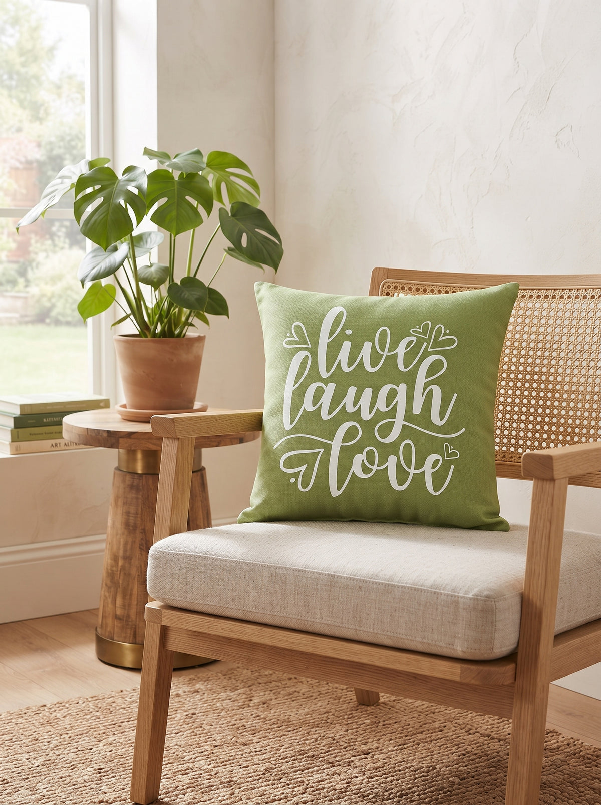 Green Typographic & Tropical Cushion Covers