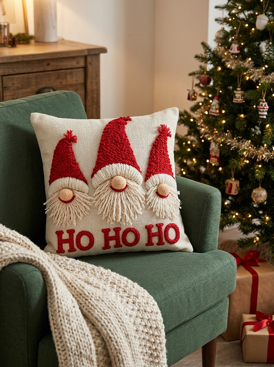 Christmas Character Printed Cushion Covers