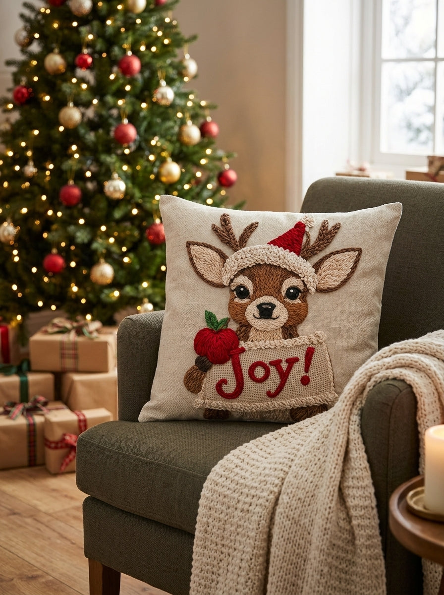 Christmas Character Printed Cushion Covers
