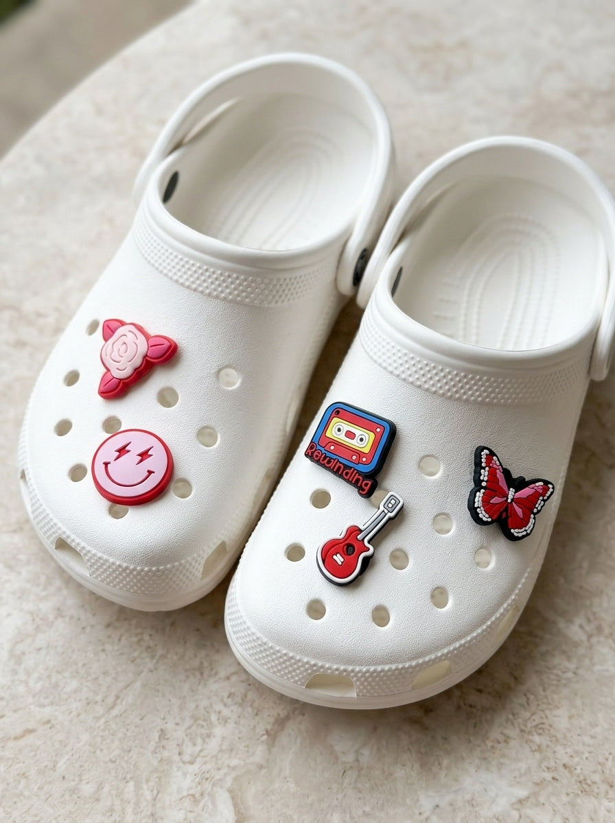 Crocs Enamels K – Retro Vibes Charm Set