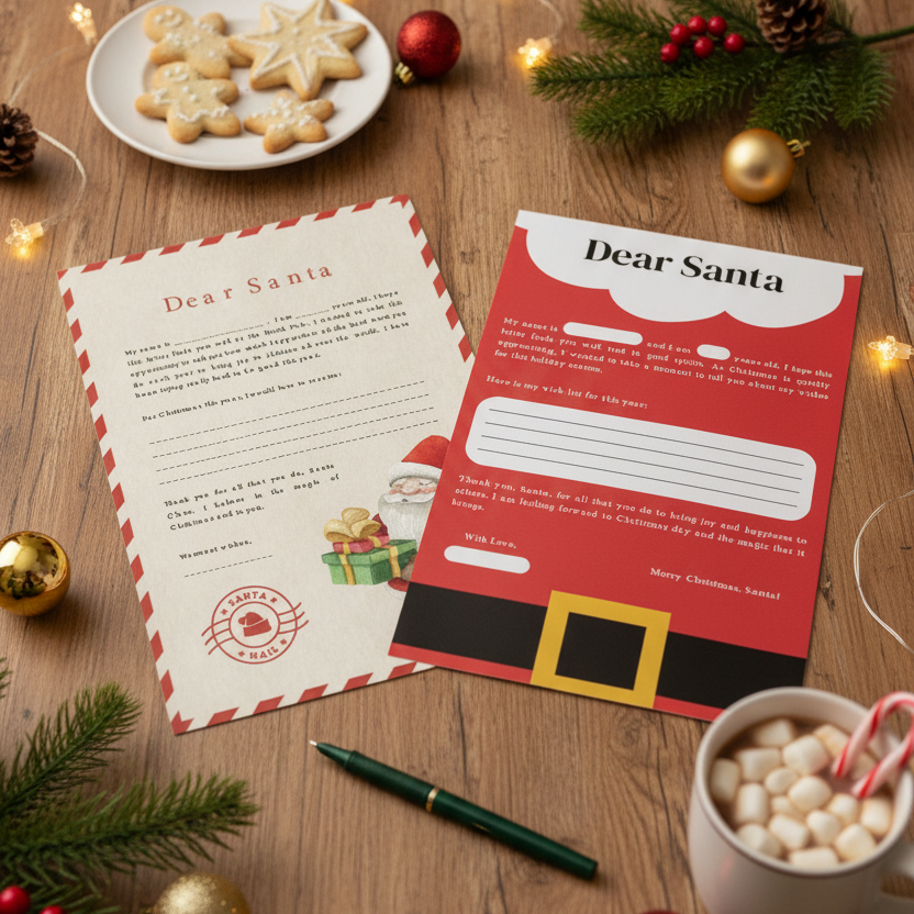 Christmas Cards & Dear Santa Letters