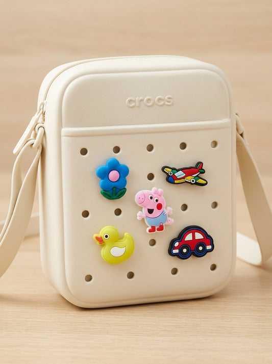 Crocs Bag Charm Set – 5 Cute Character Charms for Crocs Bags & Shoes