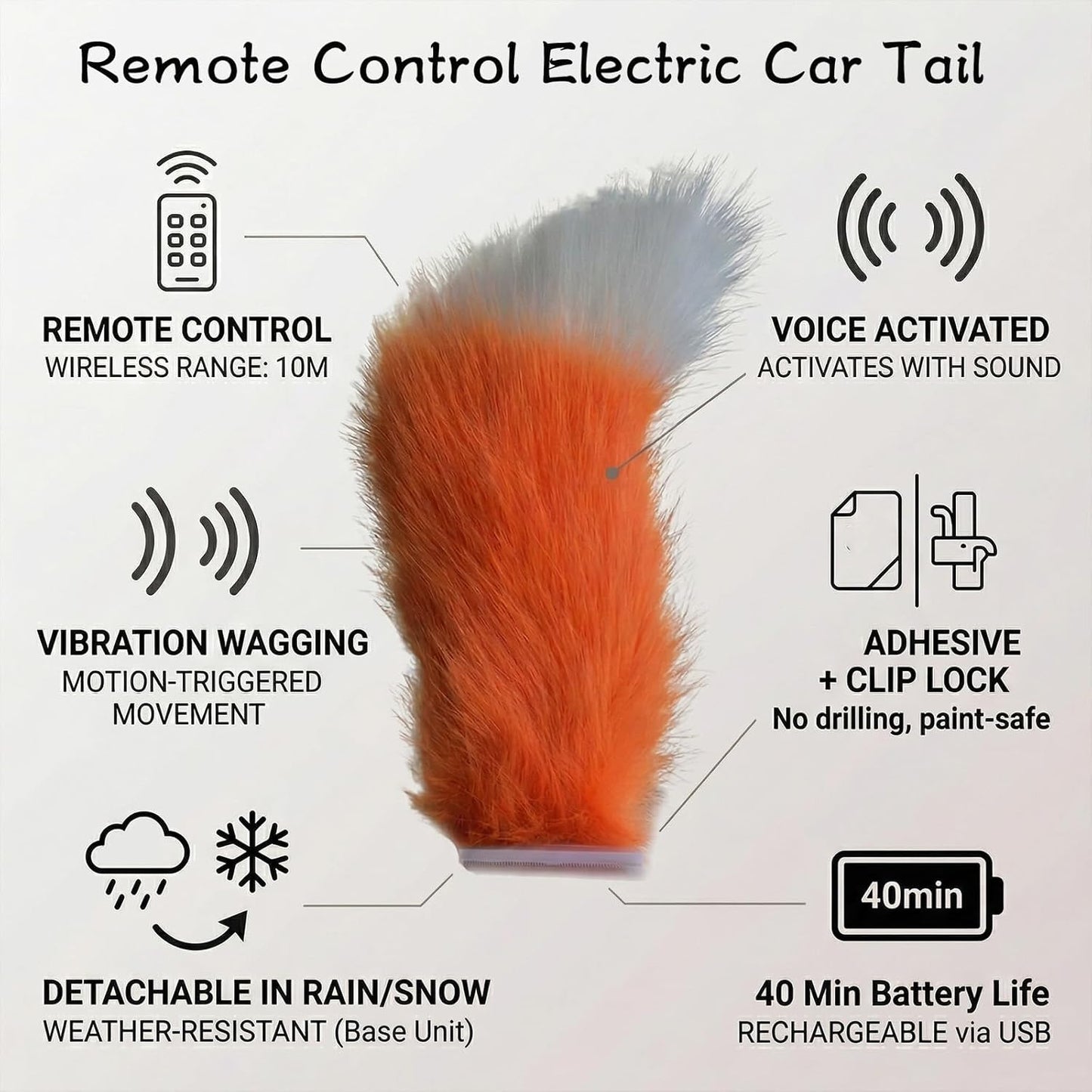 Smart Wagging Vehicle Tail