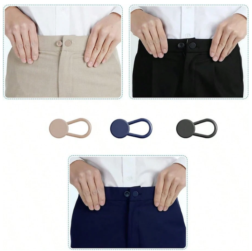 Waistband Button Extenders – Set of 2