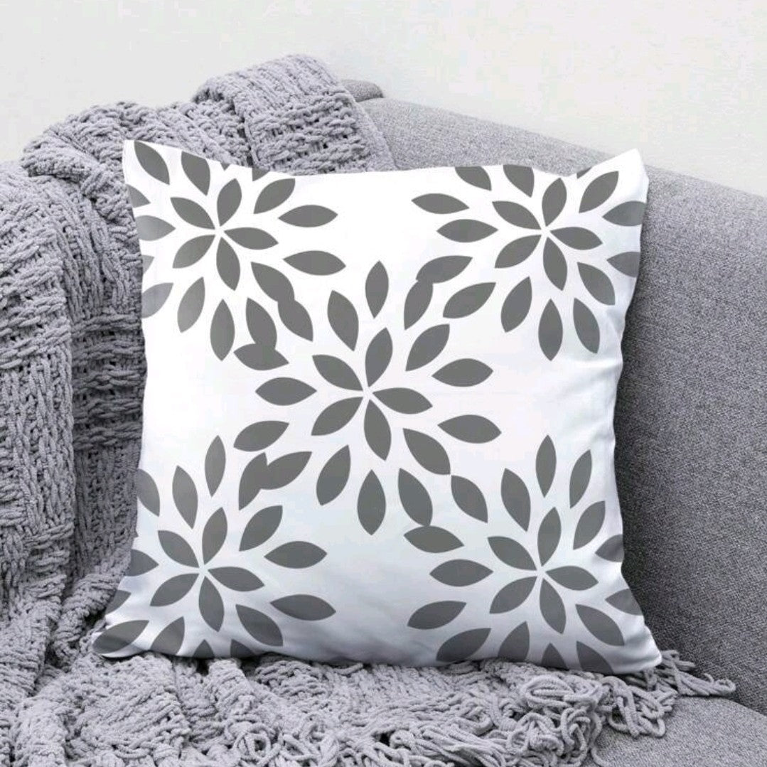 Arrow Heart Geometric Pillow Cover