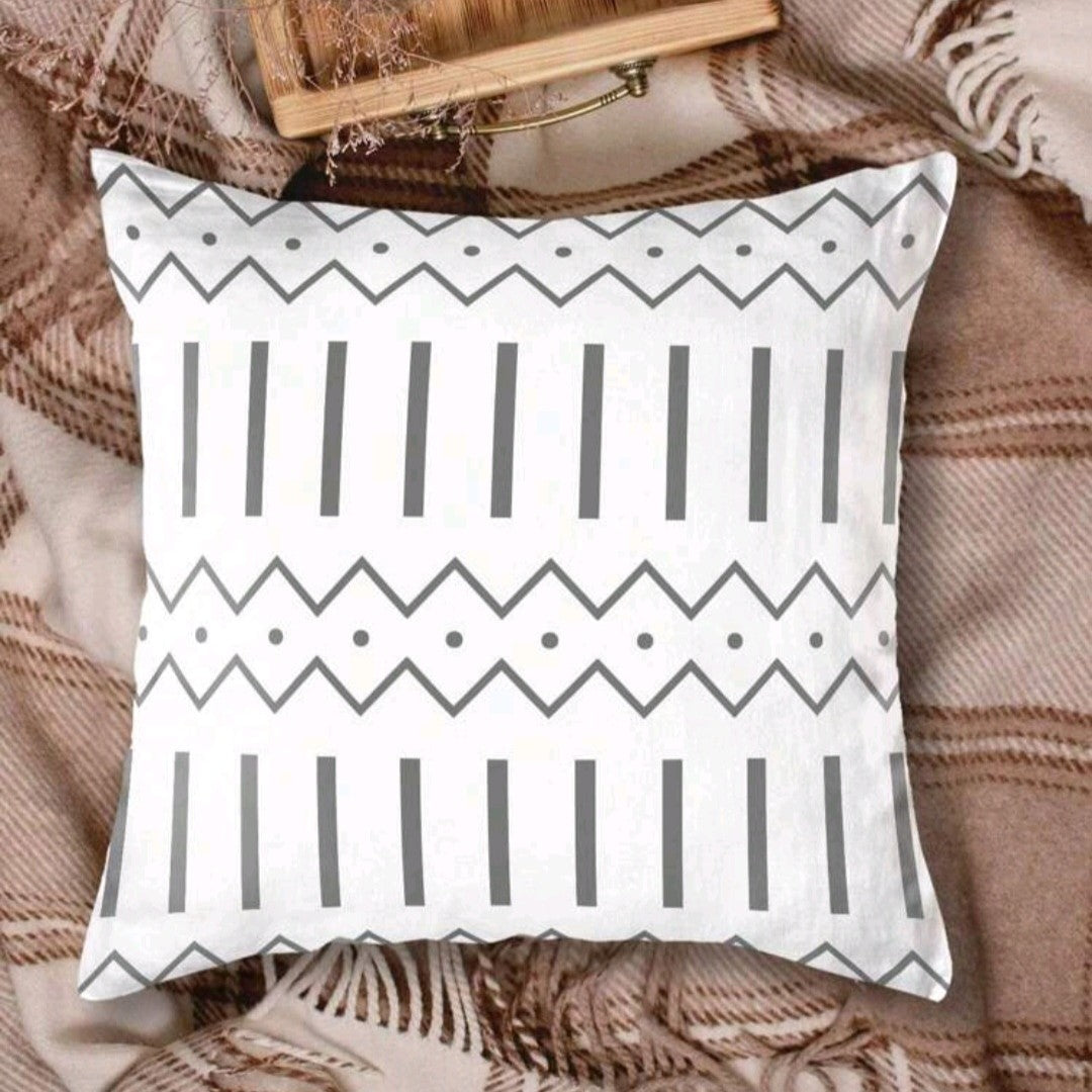 Arrow Heart Geometric Pillow Cover