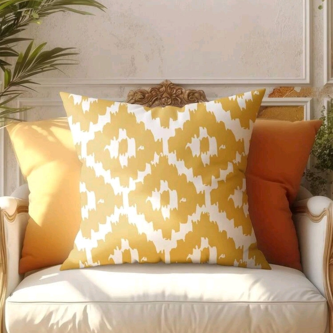 Yellow Modern Pillow Covers