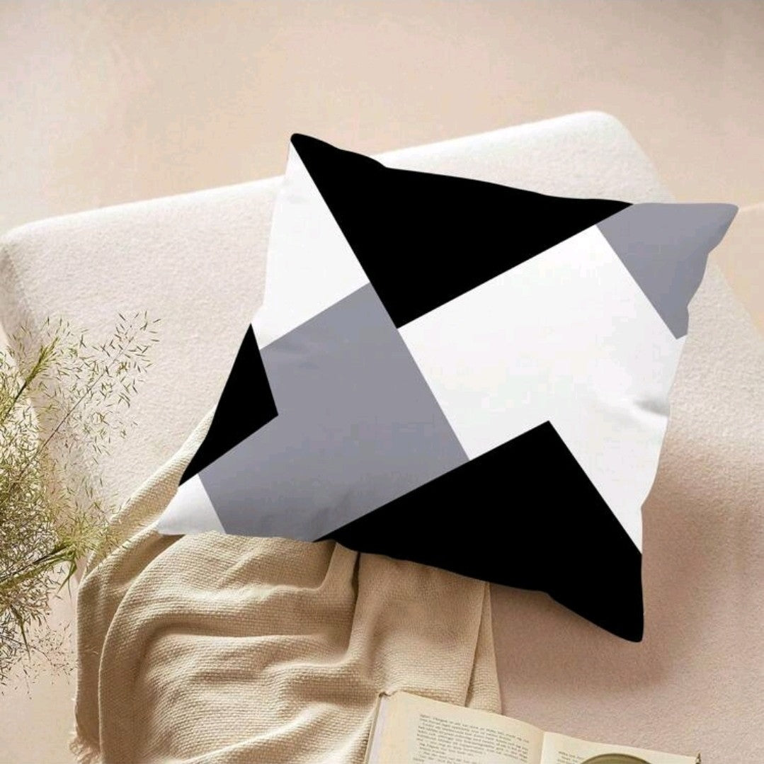 1 PCS Geometric Pattern Pillow Cover
