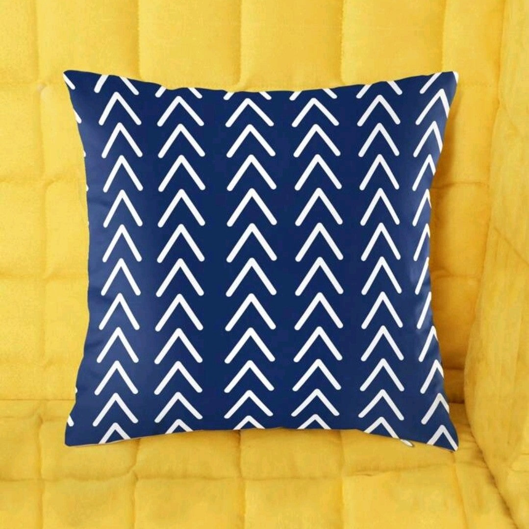 Arrow Heart Geometric Pillow Cover