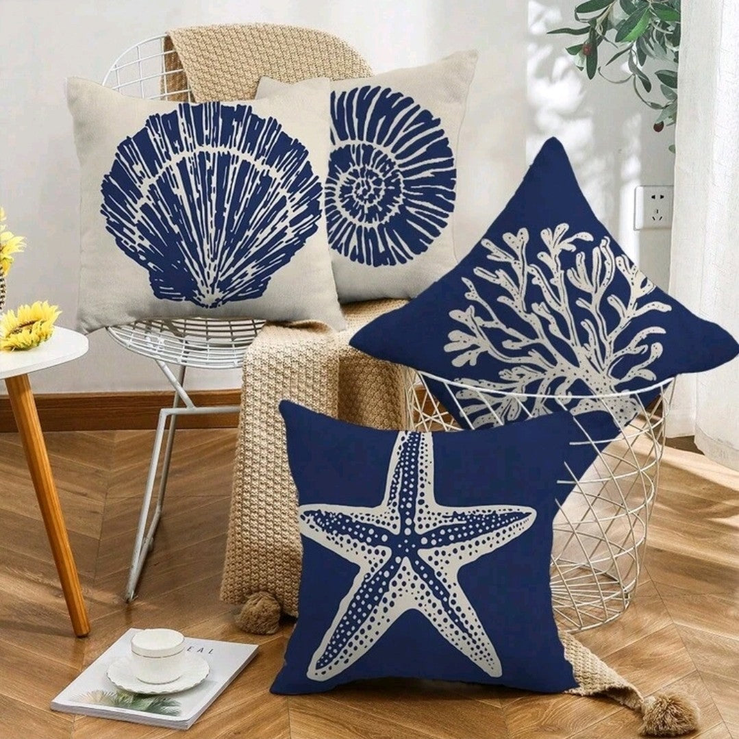 Coastal Marine Decorative Cushion Covers