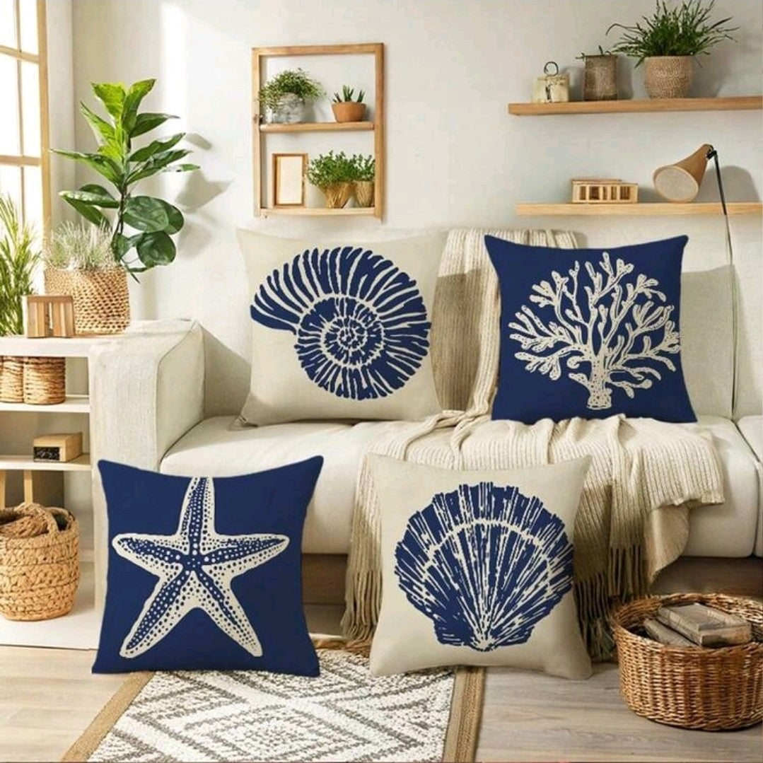 Coastal Marine Decorative Cushion Covers