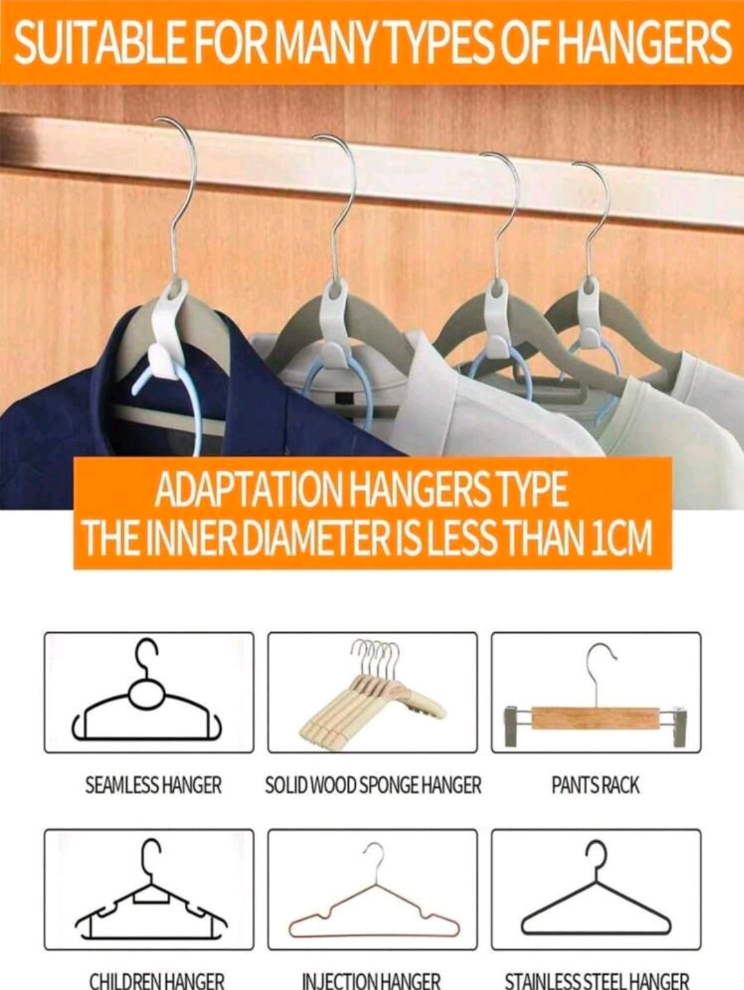 Hanger Connector (Set of 5)