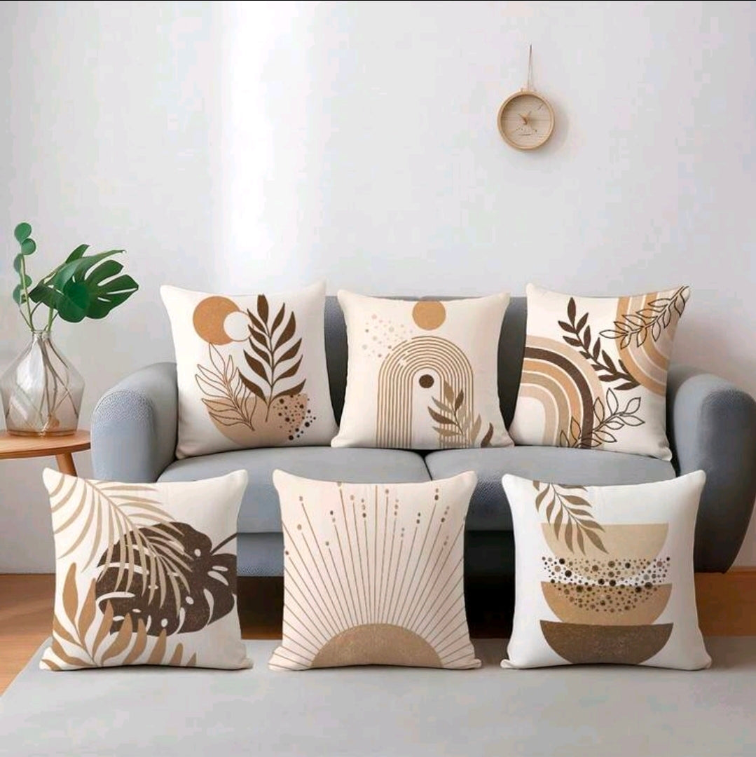 Boho Abstract & Botanical Cushion Covers