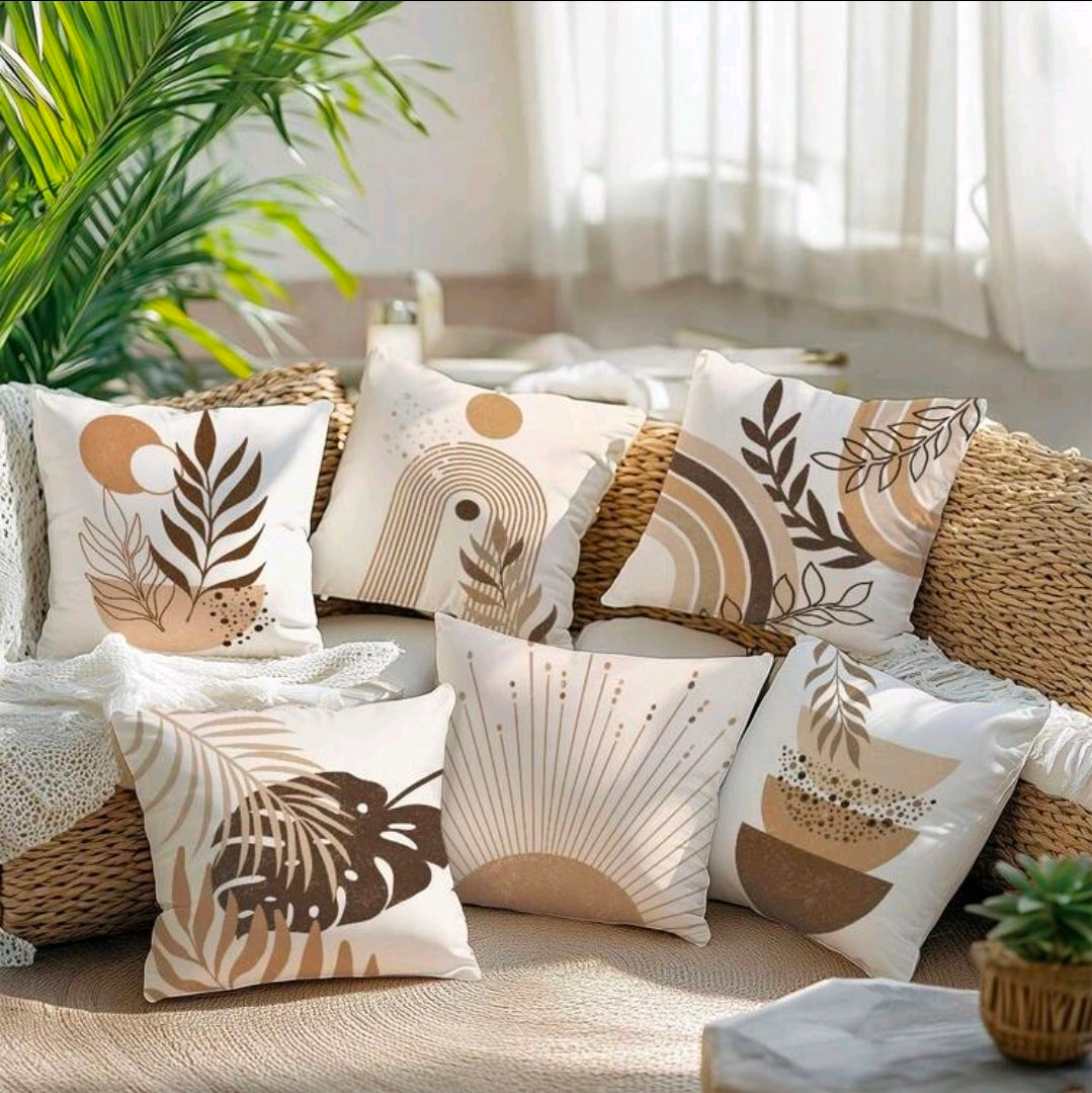 Boho Abstract & Botanical Cushion Covers