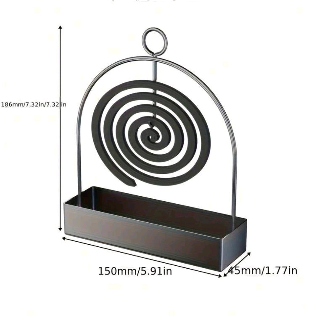 Modern Metal Mosquito Coil / Incense Burner Tray