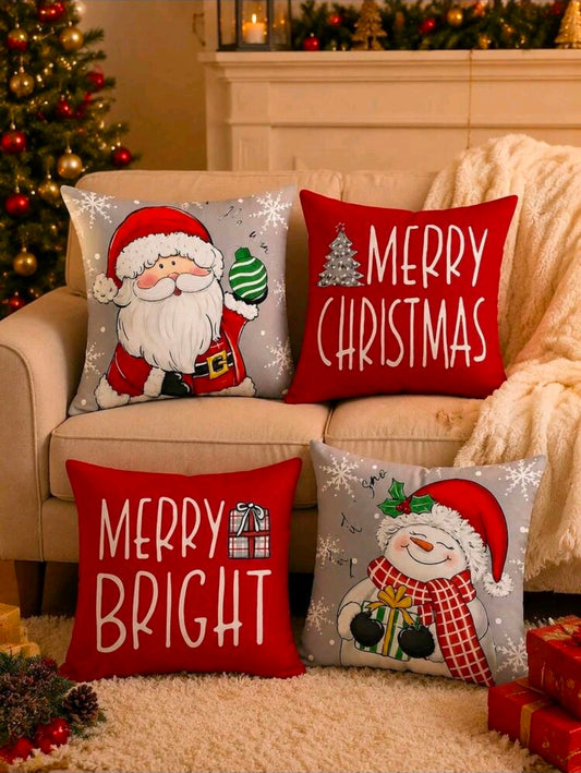 Christmas Printed Cushion Covers