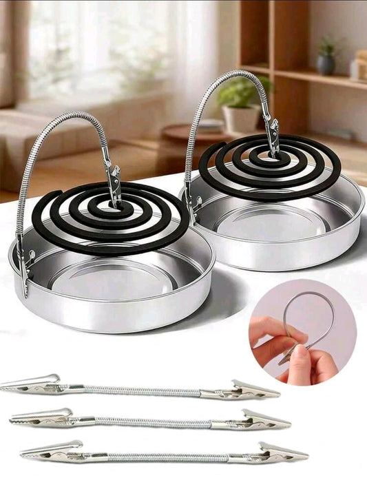 Metal Needle Mosquito Coil Holder – Spike Stand (18cm / 28cm)