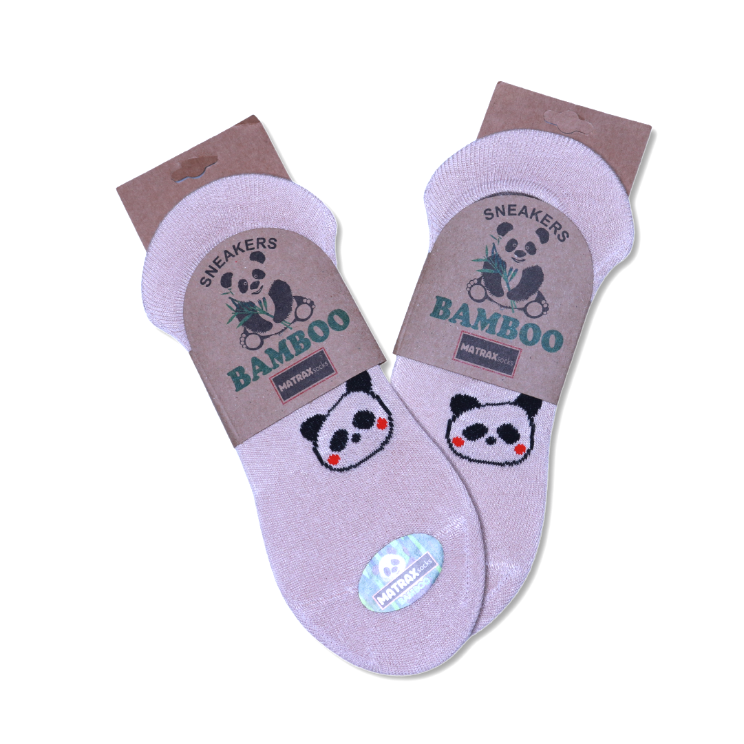 Smiley Bamboo Invisible Socks