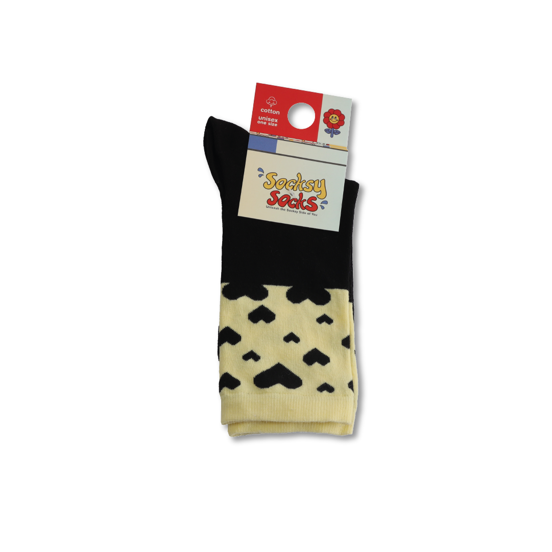 Women  Long Socks With Hearts