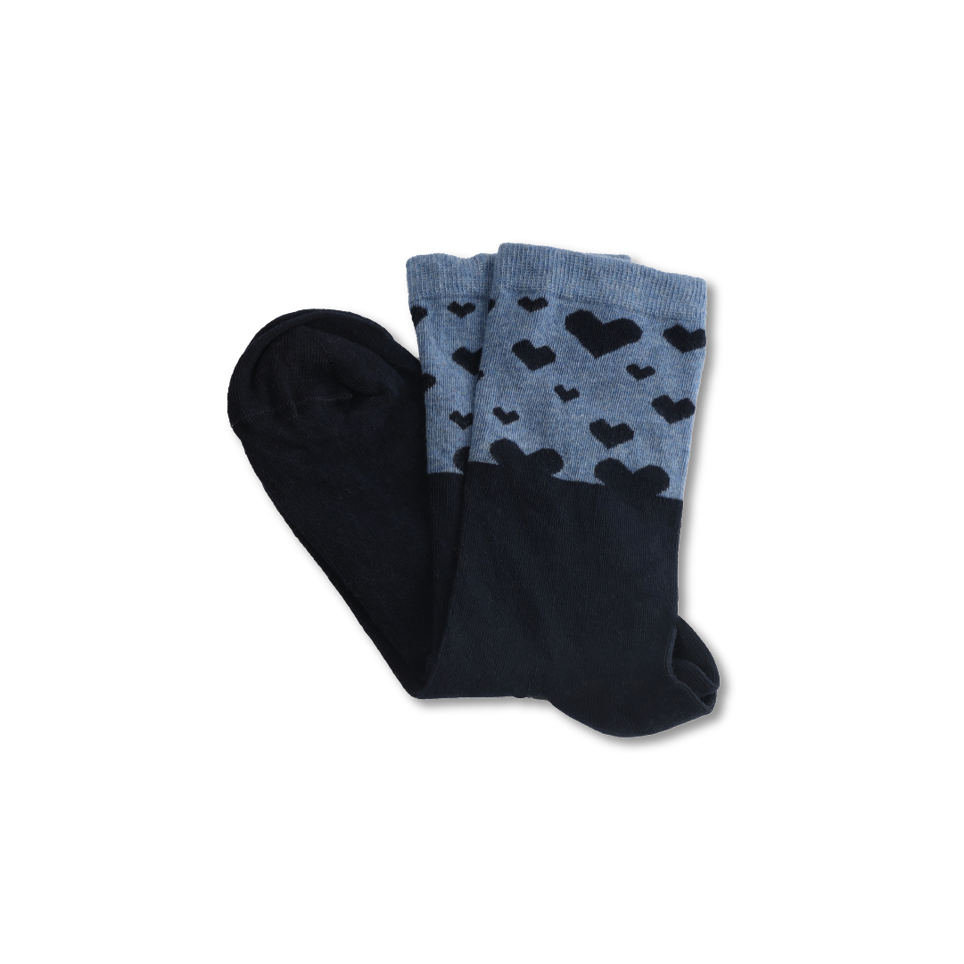 Women  Long Socks With Hearts