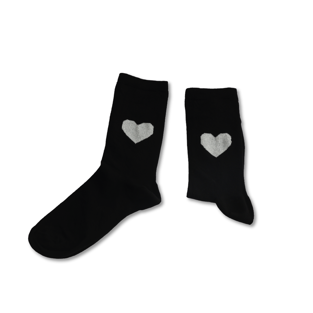 Women  Long Socks With Heart