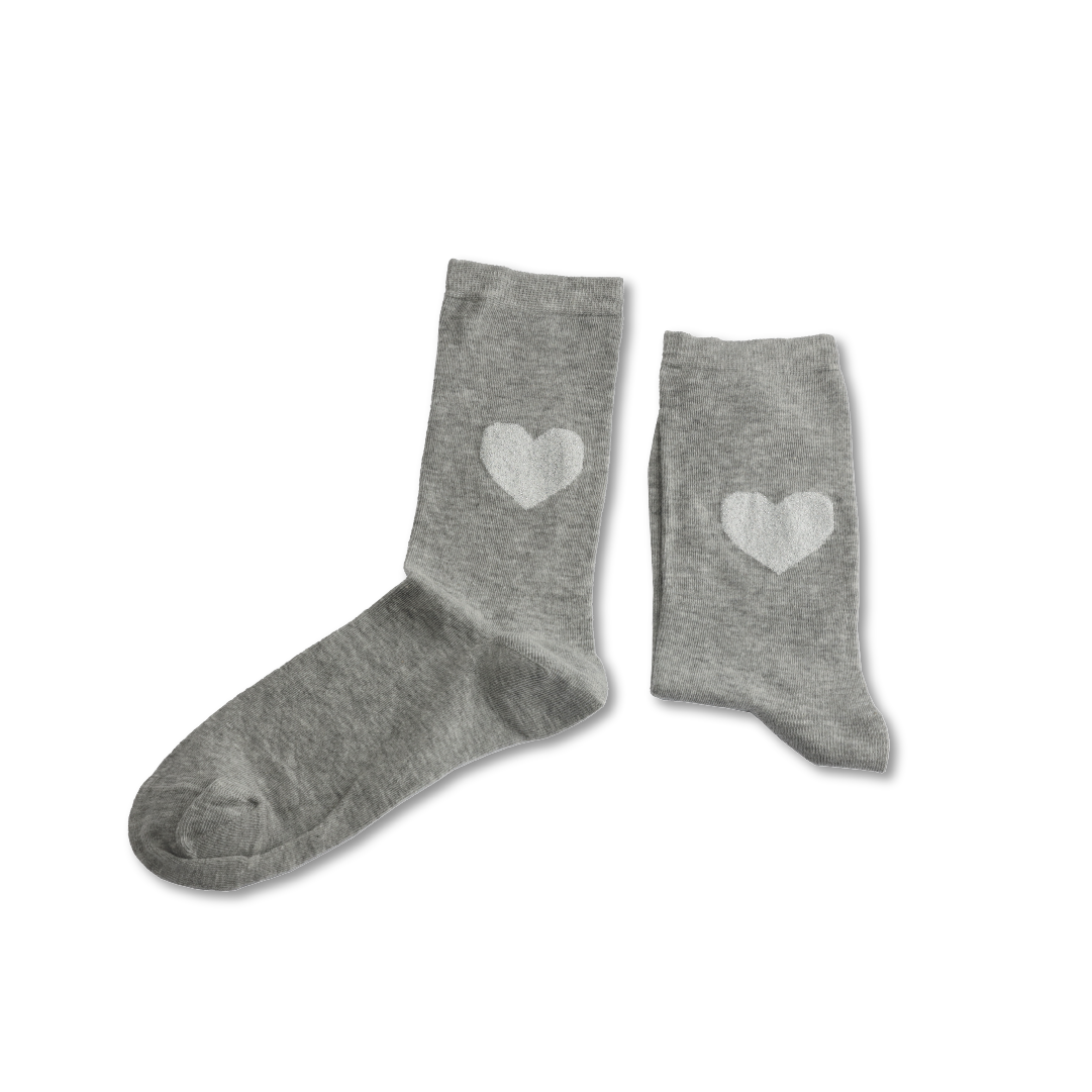 Women  Long Socks With Heart