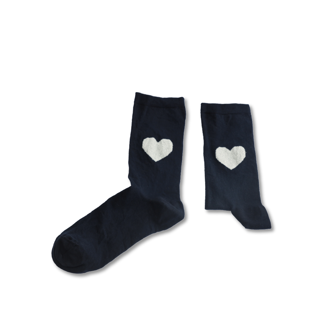 Women  Long Socks With Heart