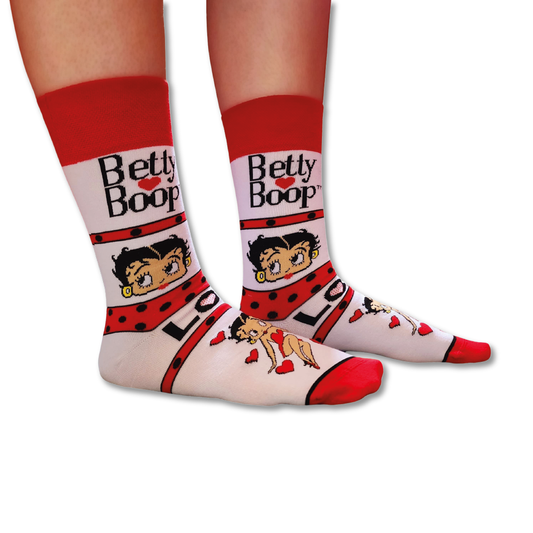 Betty Boop Love Socks