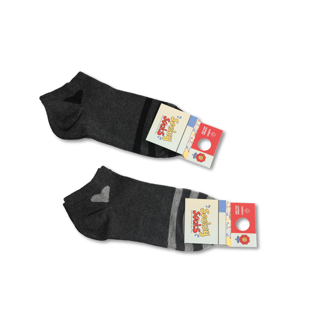 Short Socks With Heart