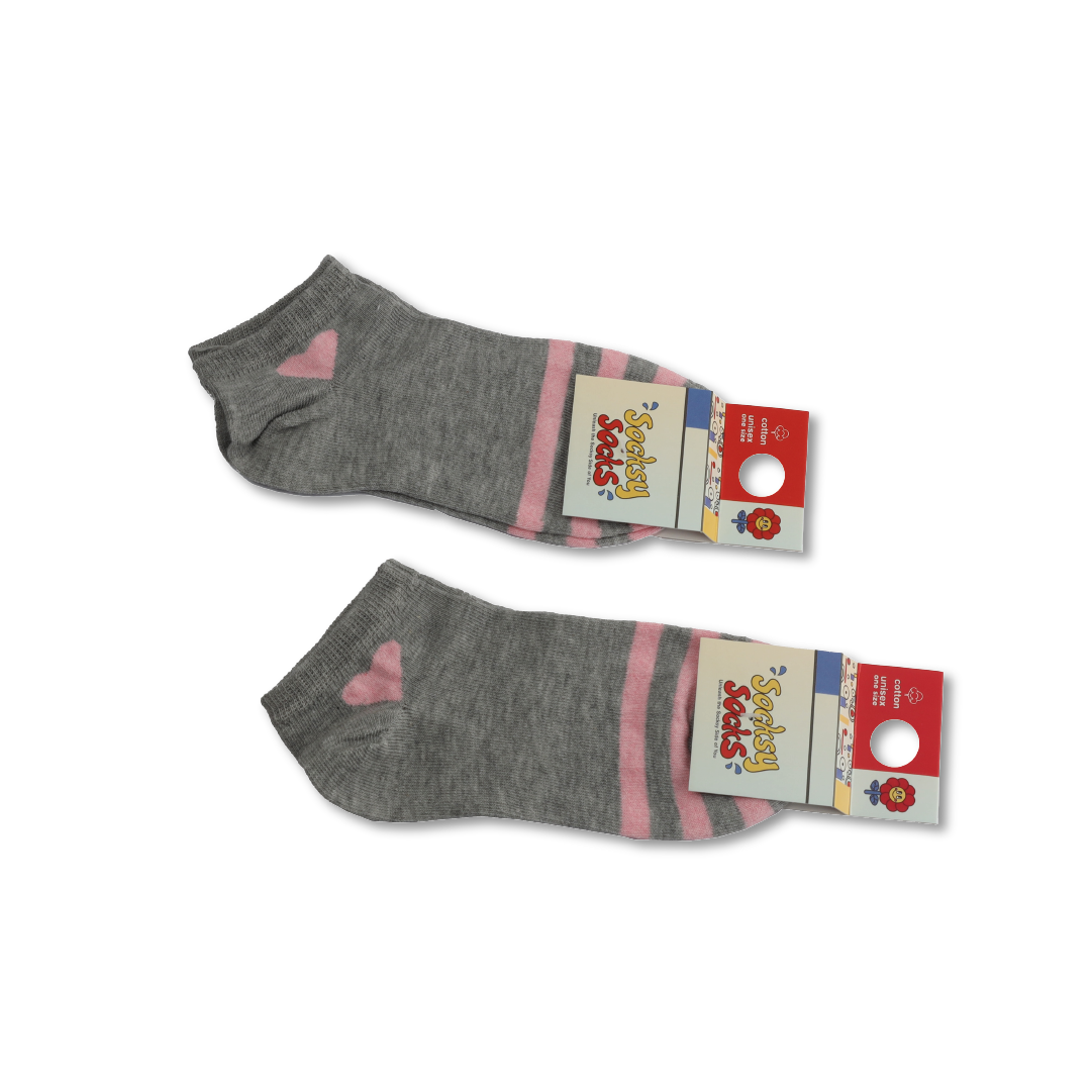 Short Socks With Heart