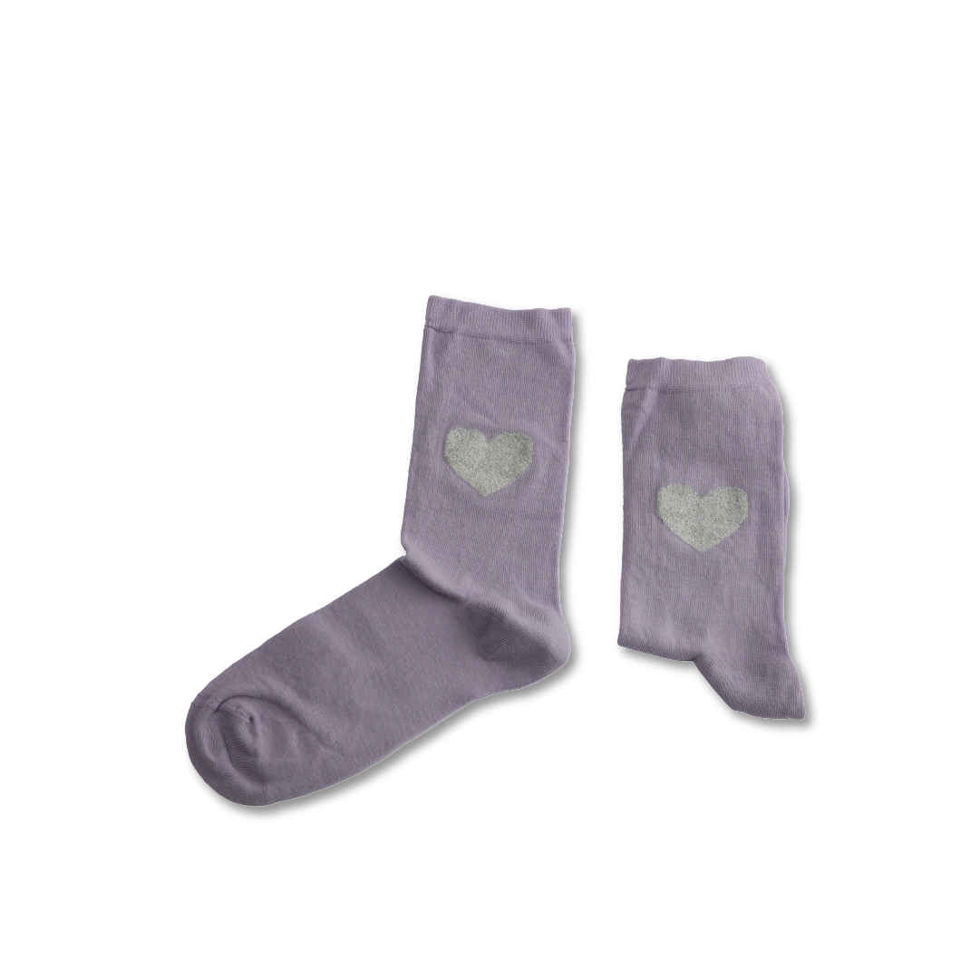 Women  Long Socks With Heart