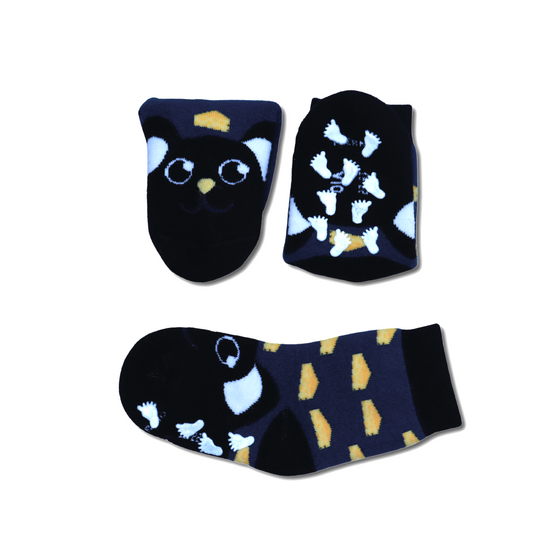 Cute Cat Towel Socks