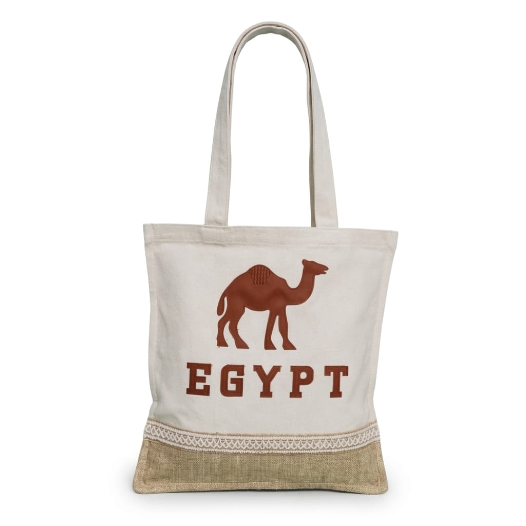 Camel Egypt Tote Bag