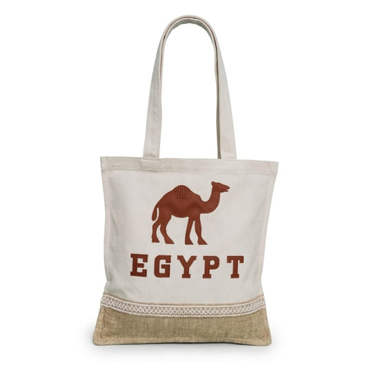 Camel Egypt Tote Bag
