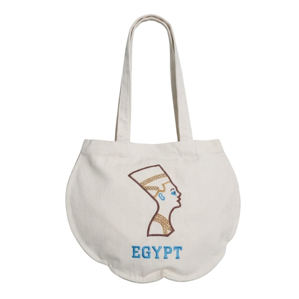 Nefertiti Egypt Tote Bag