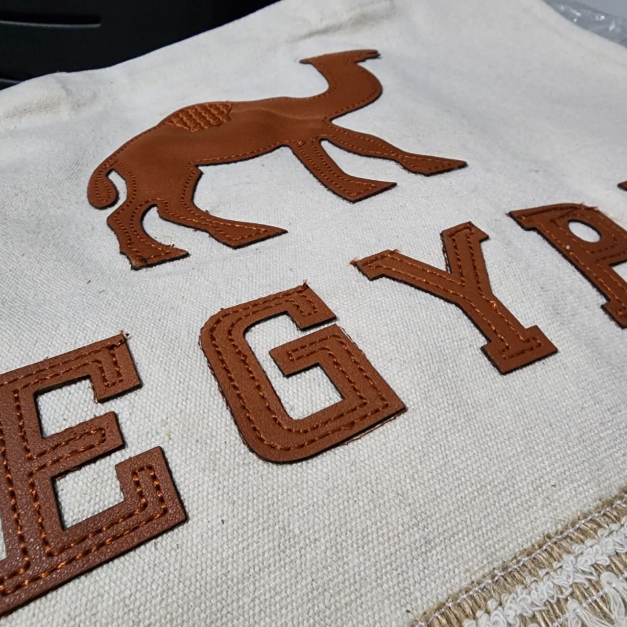 Camel Egypt Tote Bag